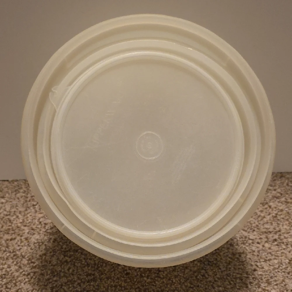 Vintage Tupperware Food Storage Containers Set - Canister Set